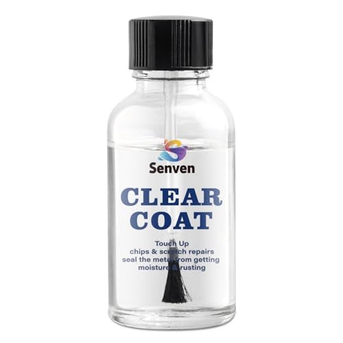 SENVEN Auto Paint Clear Coat for Cars High Gloss Automotive Clear Coat Touch Up Paint Repair Car Automotive Peeling Repair Kit Repair Kit Pen 15 Oz - Image 1