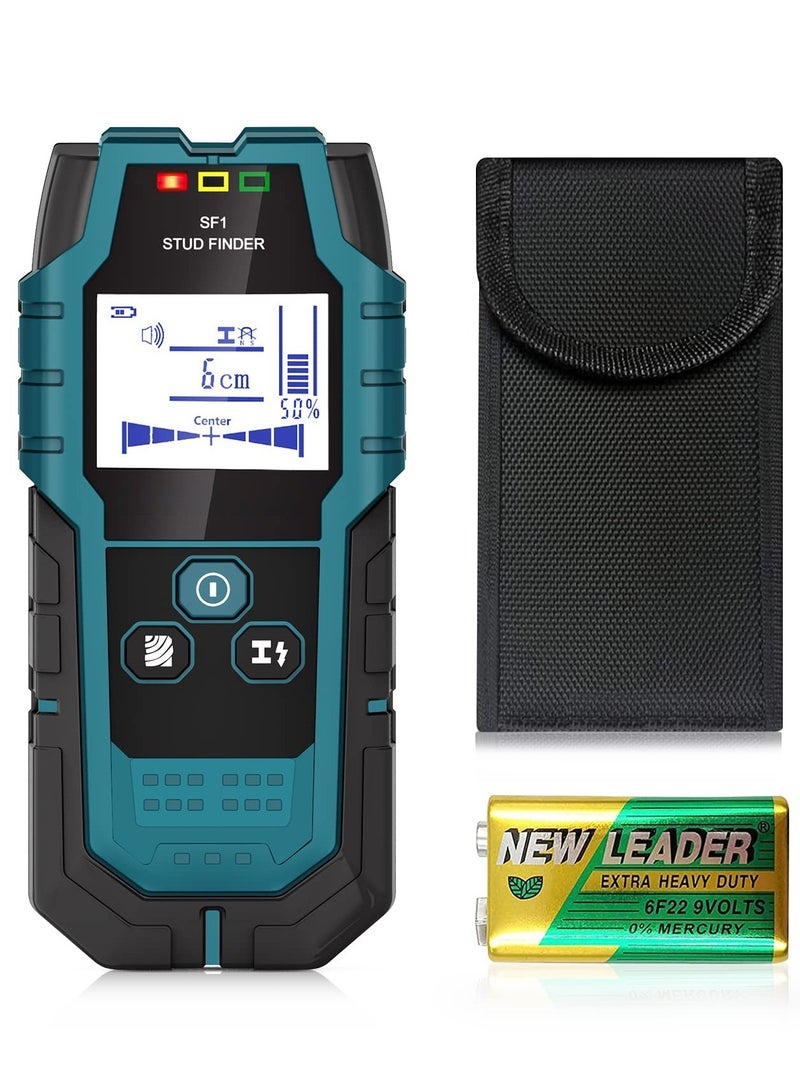 Zikra Stud Finder Wall Scanner, SF1 Wall Scanner 4 in 1 Electronic Stud Sensor with Depth Tracker, Unit Change, for Wood, Metal, Cables, Circuits Detect in Walls - Image 1