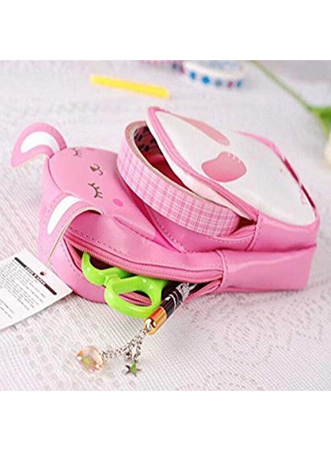 True Human Bunny Rabbit Pencil Pouch Pencil Box for Girls, Boys,Students,Kids - Image 2