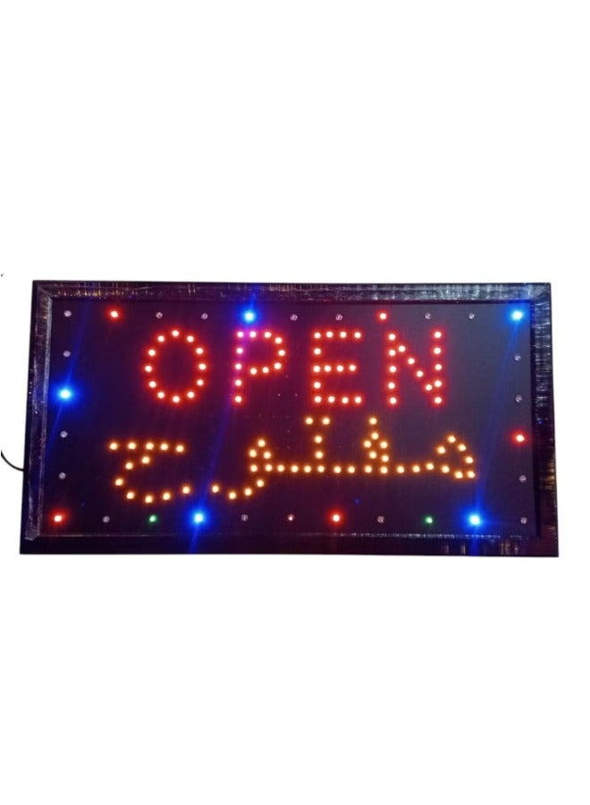 Led Business Open Sign Advertisement Board Electric Display Sign (Open) - Image 1