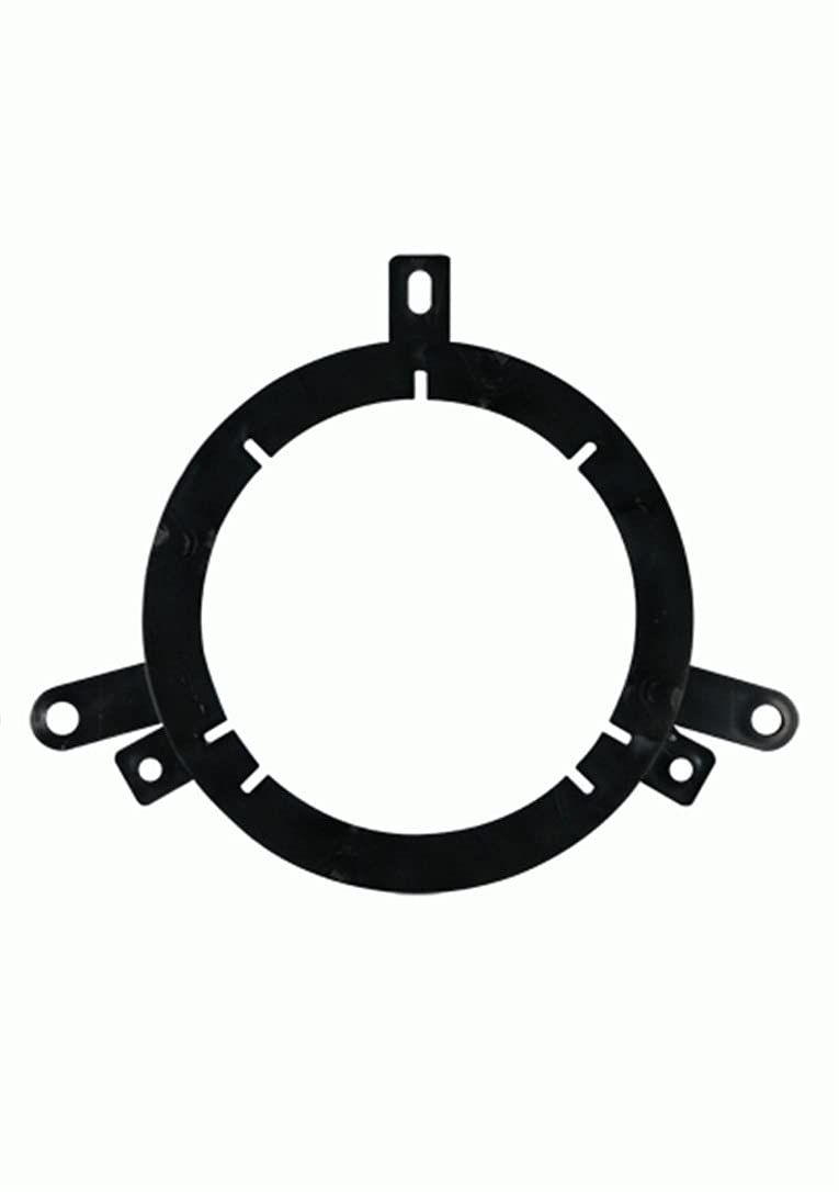 Metra 82-6600 5-1/4 or 6-1/2-Inch Front Door Speaker Adapter for Select 1995-up Chrysler/Dodge/Jeep Vehicles,BLACK - Image 2