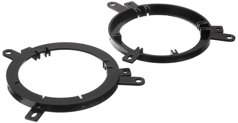 Metra 82-6600 5-1/4 or 6-1/2-Inch Front Door Speaker Adapter for Select 1995-up Chrysler/Dodge/Jeep Vehicles,BLACK - Image 4