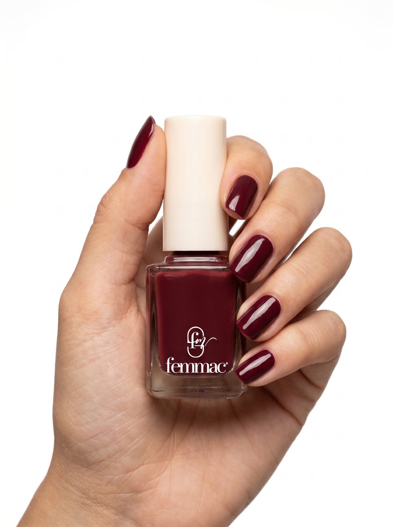 Femmac Long-Lasting Nail Polish – High Shine, Quick Dry Nail Color – Shade No. 49 - Image 2