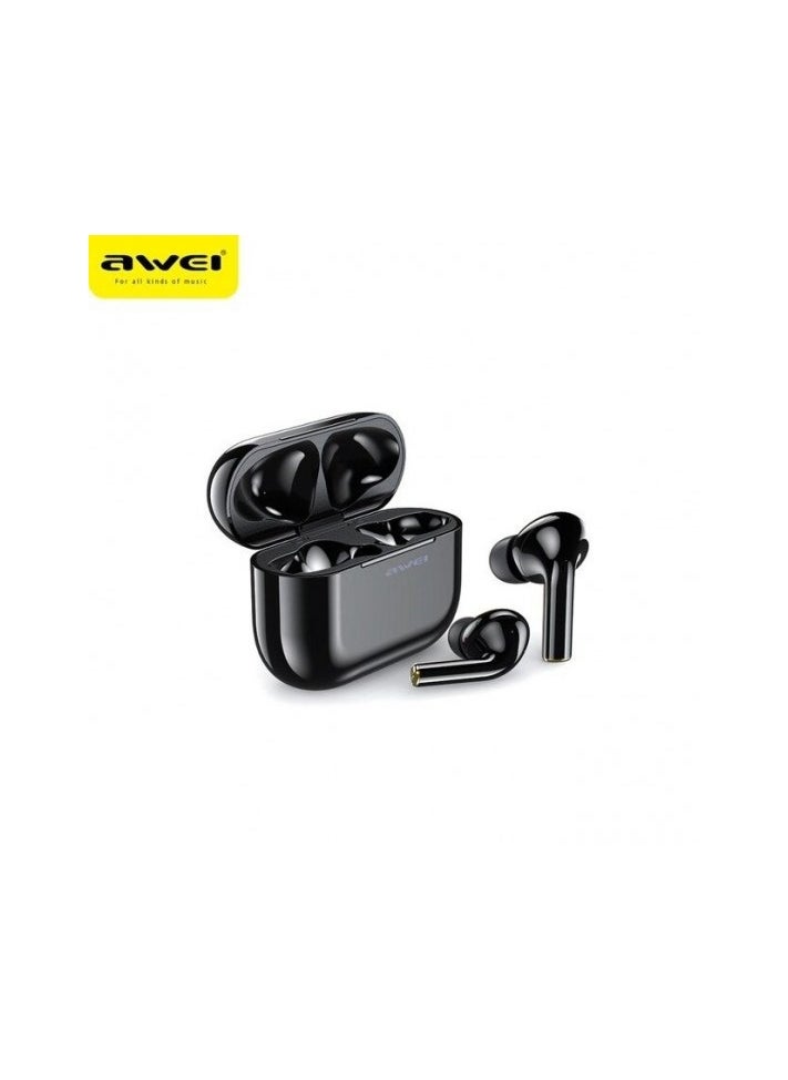 Awei - Awei- Bluetooth In-Ear Earphones with Microphone, Wireless In-Ear Headphones, Headphones, Fast Charging, T29 - Image 1