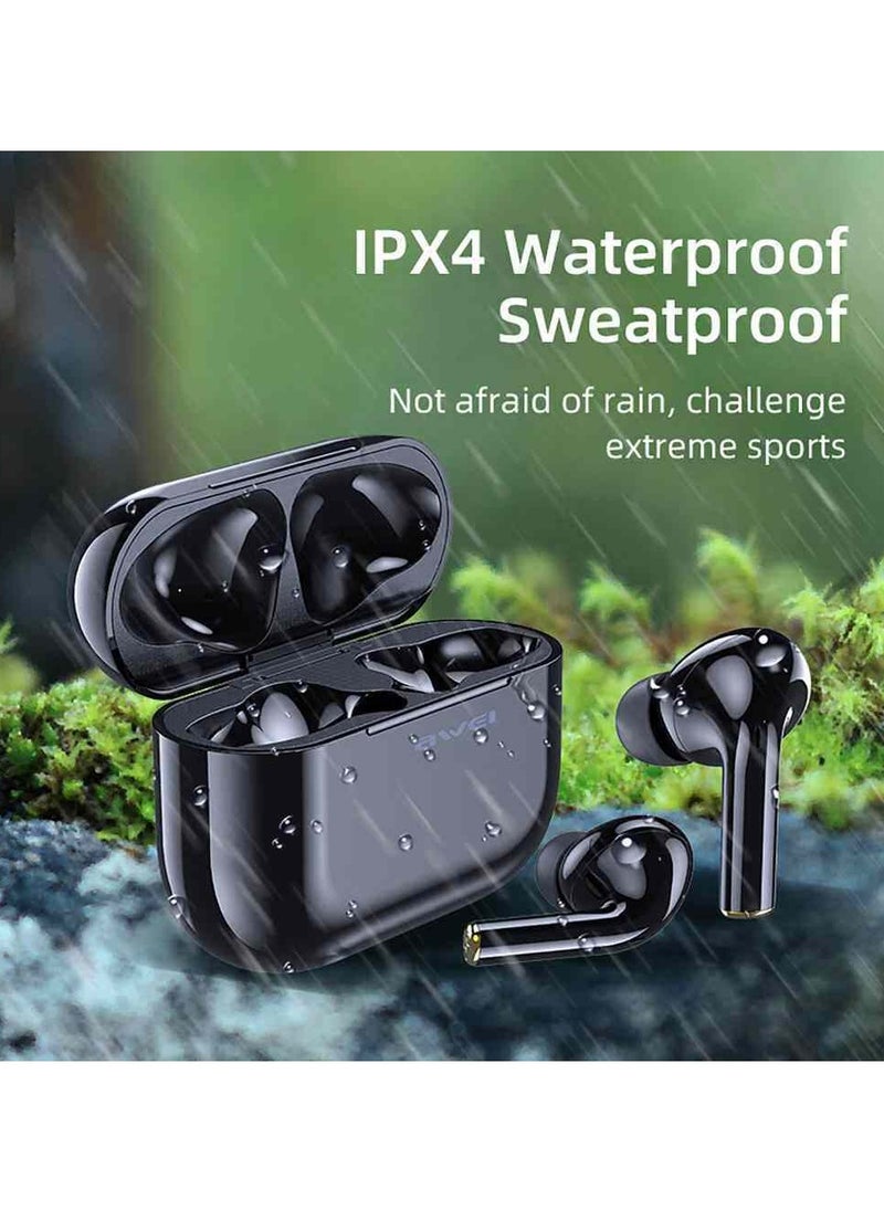 Awei - Awei- Bluetooth In-Ear Earphones with Microphone, Wireless In-Ear Headphones, Headphones, Fast Charging, T29 - Image 1