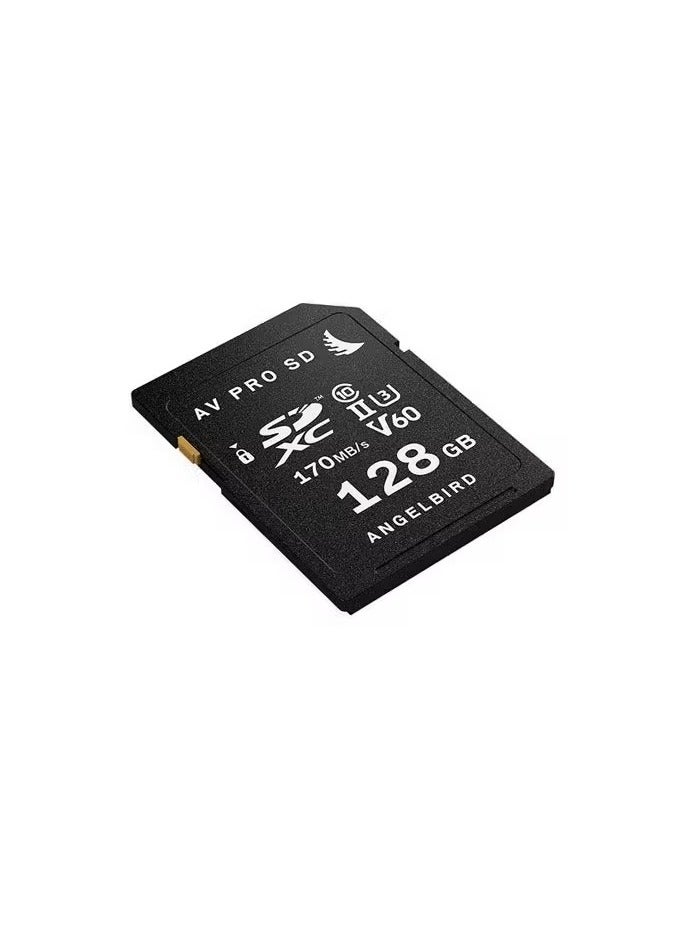 Angelbird AV PRO SD MK2 Card 128GB, UHS-II / V60 / U3 / Class 10, Read Speed: 280 MB/s - AB-AVP128SDMK2V60 - Image 2