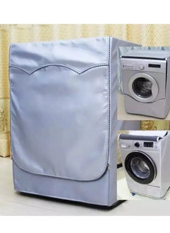 Generic Washing Machine Cover Washer Dryer Dustproof Waterproof Protection Case Cover Sunscreen  fo Washer Protection  - Image 1