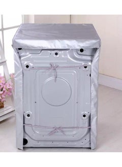Generic Washing Machine Cover Washer Dryer Dustproof Waterproof Protection Case Cover Sunscreen  fo Washer Protection  - Image 2