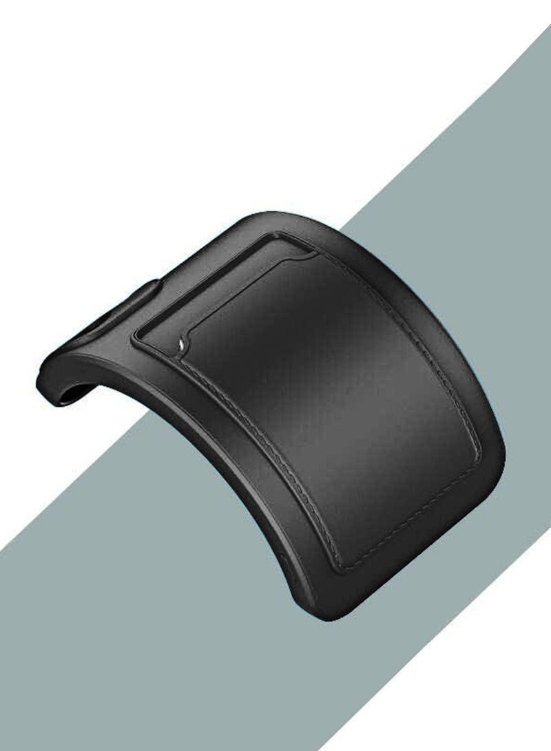 دبليو تيك غطاء حماية من السيليكون TPU مع حامل بطاقات لهاتف سامسونج جالاكسي S23 FE 5G 2023 أسود - Image 5