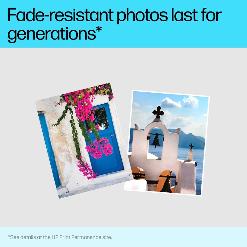 HP ورق صور HP Premium Plus لامع مقاس 8.5 × 11 بوصة مكون من 25 ورقة (CR670A) - Image 5