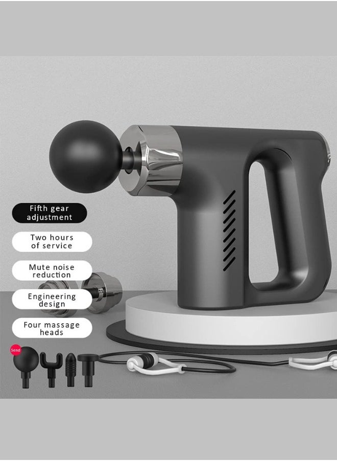 Generic Experience Instant Muscle Relief with the MAS-740 Professional Massage Gun – Deep Tissue Power for Effective Recovery and Relaxation, Perfect for Athletes and Fitness Enthusiasts, Featuring a Safe Lithium Battery, Multiple Intensity Levels, and Portable USB Charging for Ultimate Convenience Anywhere, Anytime  - Image 5