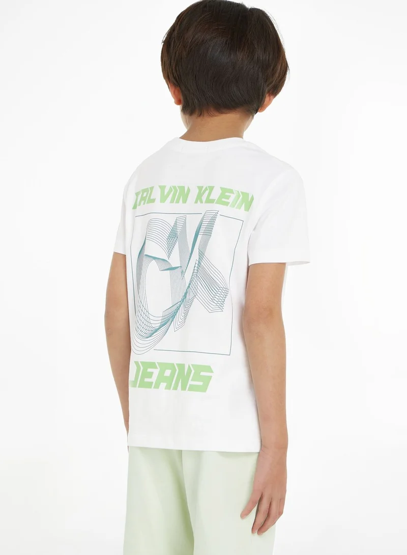 Calvin Klein Jeans Kids Round Neck T-Shirt