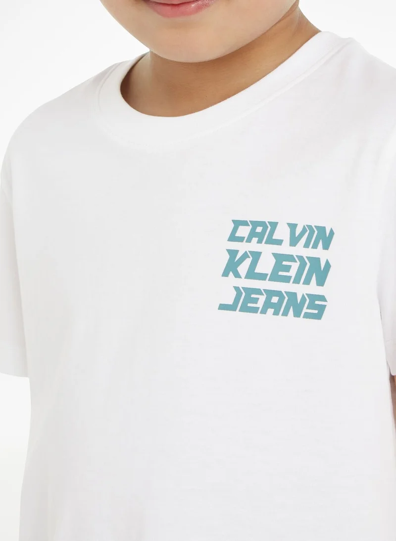 Calvin Klein Jeans Kids Round Neck T-Shirt