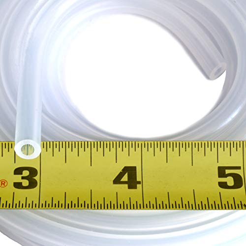 Cold & Colder Pure Silicone Tubing - 1/8" ID x 1/4" OD - High Temp Kink-free Hose Tube 500F (20 Feet) - Image 2