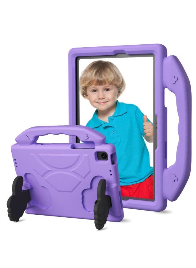 عام غطاء أطفال لسامسونج جالاكسي تاب A11 بلس 11 بوصة، خفيف الوزن من مادة إيفا، مقاوم للصدمات، لطيف مع مقبض وحامل، غلاف متين. - Image 1