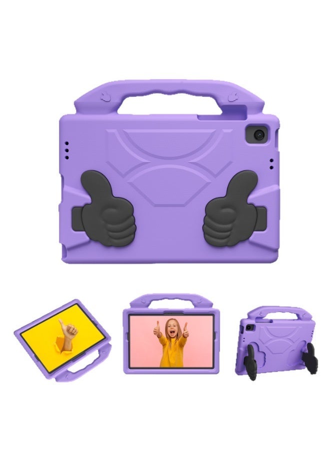 عام غطاء أطفال لسامسونج جالاكسي تاب A11 بلس 11 بوصة، خفيف الوزن من مادة إيفا، مقاوم للصدمات، لطيف مع مقبض وحامل، غلاف متين. - Image 3