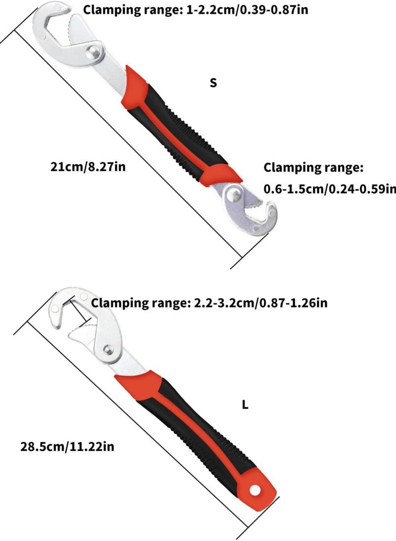 GGOOT Multifunctional Monkey Spanner Tool for Home Professional Wrench Tool Set Adjustable Large Opening Hardware - Image 4
