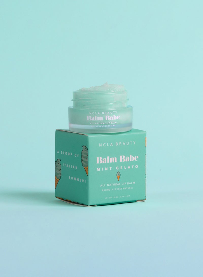 NCLA Balm Babe Mint Gelato Lip Balm 10Ml - Image 2
