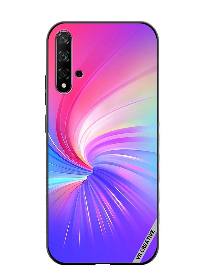 VR CREATIVE Protective Case Cover For Huawei Nova 5T Layers Design Multicolour - Image 1