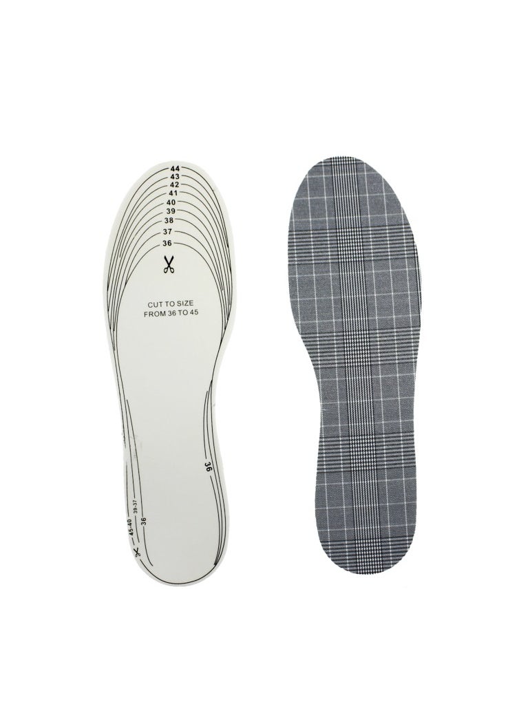 Generic Soft Insoles Support for Sport Shoes size 36 To 45 Cm on card  - Image 1