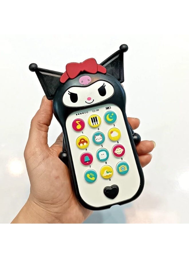 Kuromi Kids Phone | Kuromi Toy Phone | Kuromi Mobile Toy | Kuromi Phone Toy | Kuromi Electronic Phone | Kuromi Music Phone | Kuromi Learning Phone | Kuromi Educational Phone | Kuromi Interactive Phone | Kuromi Light Up Phone | Kuromi Sound Phone | Kuromi Musical Phone | Kuromi 4 in 1 Phone | Kuromi 4 in 1 Toy | Kuromi Electronic Toy | Kuromi Educational Toy | Kuromi Interactive Toy | Sanrio Kuromi Toy | Kuromi Character Toy | Kids Toy Phone | Children's Toy Phone | Musical Toy Phone | Light Up Toy Phone | Interactive Toy Phone | Educational Toy for Kids | Electronic Toy for Kids | Learning Toy for Toddlers | Preschool Learning Toy | Kids Mobile Phone Toy | Pretend Play Phone | Kids Role Play Toy | Toddler Phone Toy | Baby Learning Phone | Gift for Kids | Gift for Girls | Gift for Boys | Portable Kids Toy | Light and Sound Toy | Early Learning Toy | Kids Musical Toy - Image 1