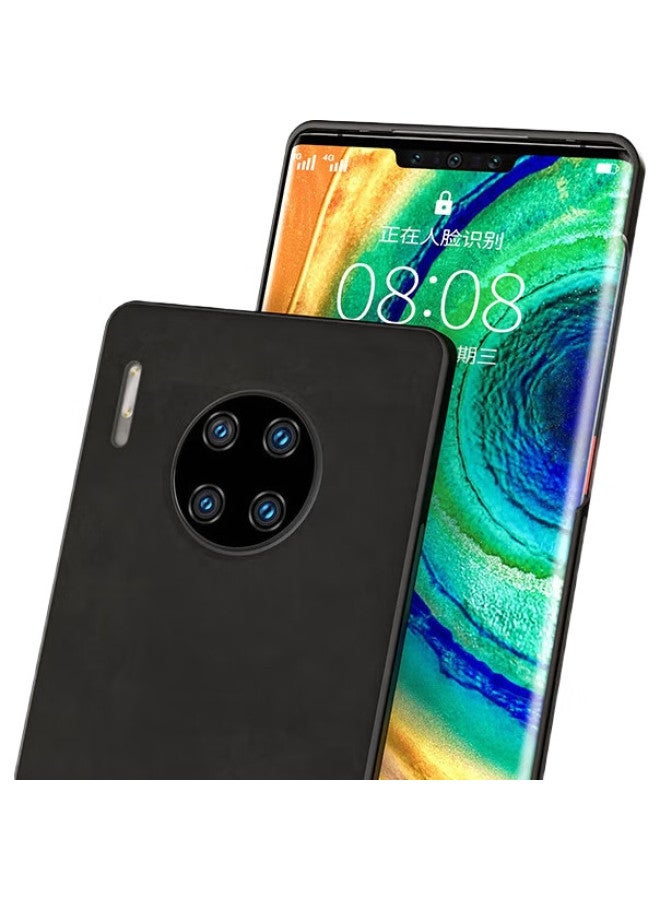 Hotfire Huawei Mate30 Pro Phone Case, Huawei Mate30 Pro Protective Cover, Upgraded Skin-Like Lambskin, Frosted Lens, Full Protection, For Men And Women, Silicone Gray - Image 3