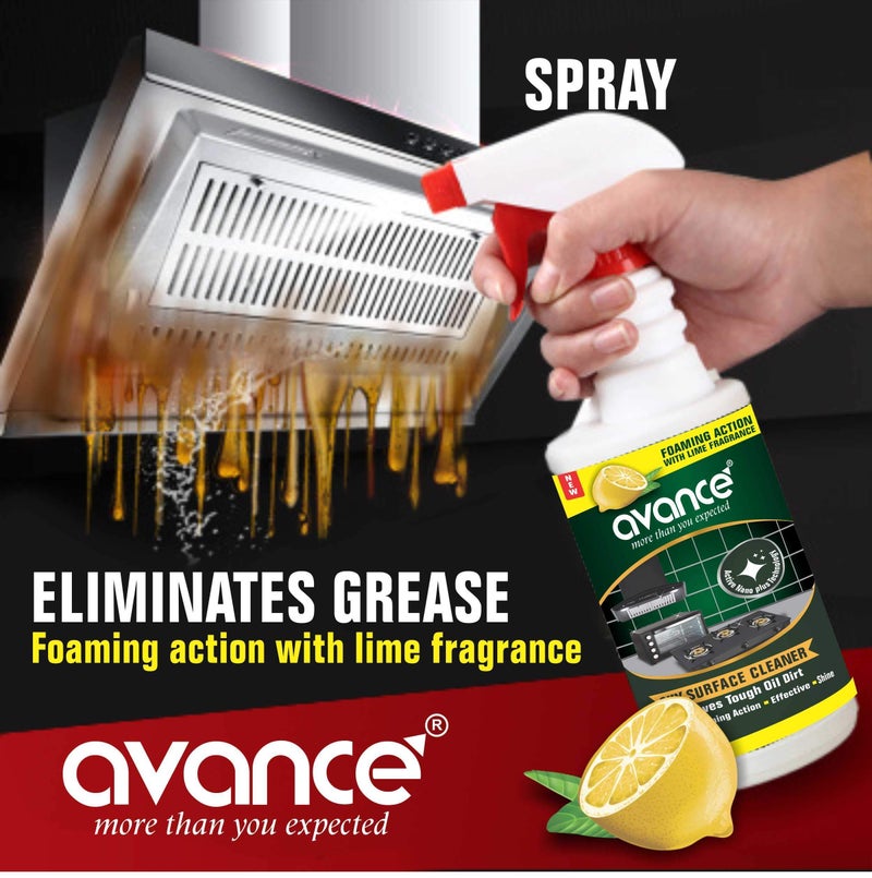 Avance Kitchen Cleaner | Gas stove cleaner | Stain Remover | Chimney Cleaner | Kitchen Tile Cleaner - Image 4