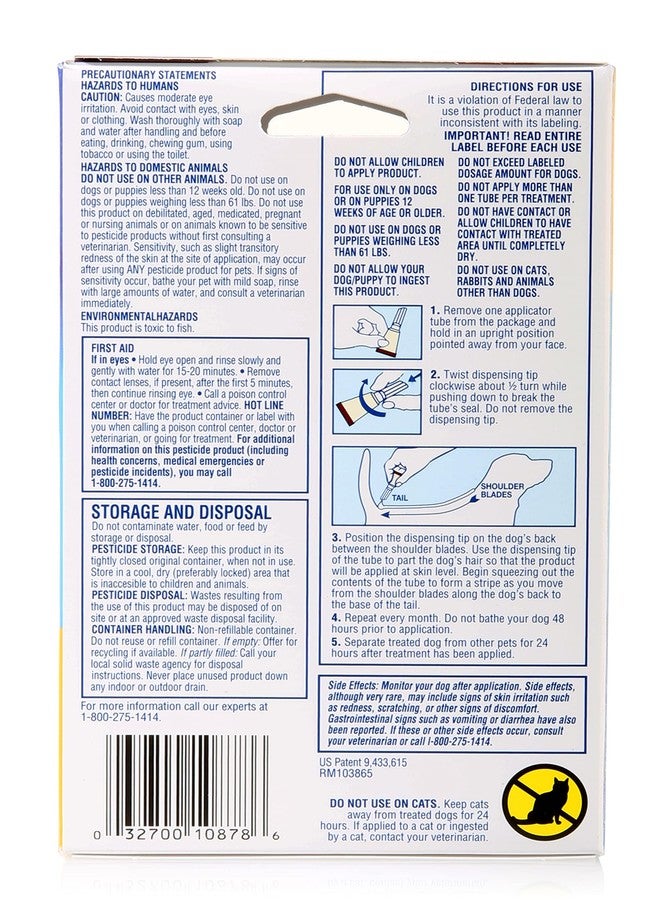 Hartz UltraGuard Pro Flea & Tick Topical Dogs & Puppies Treatment & Prevention, 3 Months, 61 - 150 lbs - Image 2