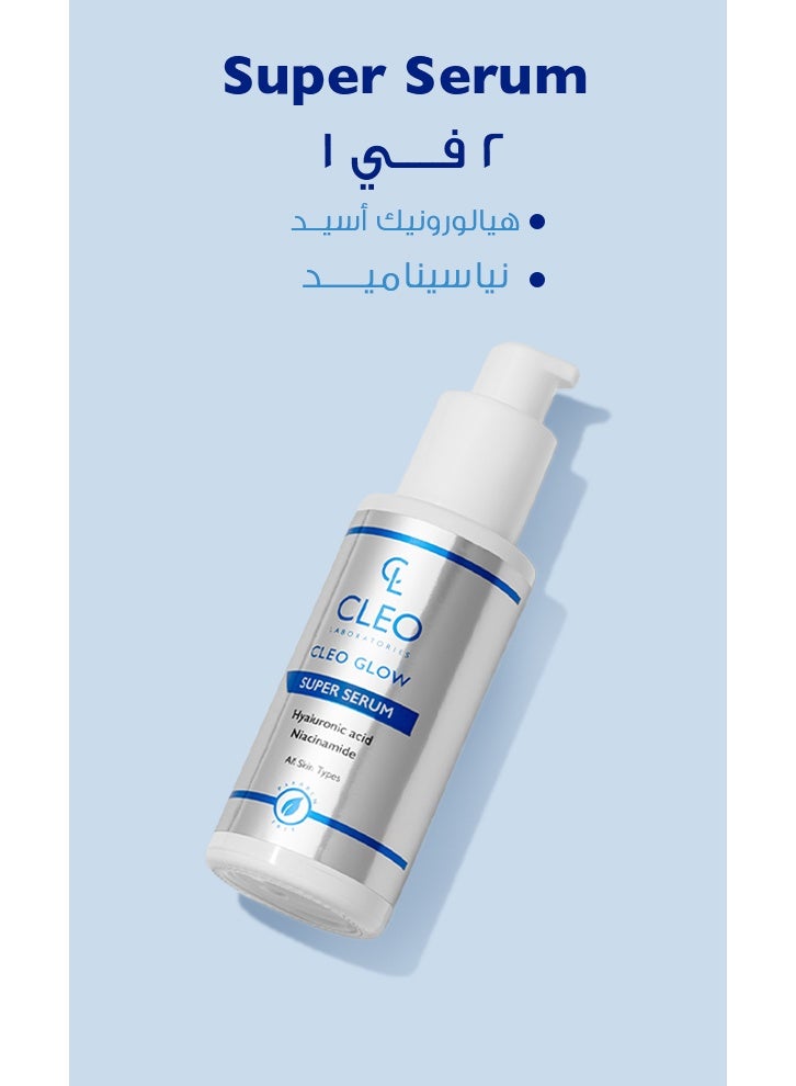 Cleo Super Serum Hyaluronic acid + Niacinamide - 25 ml  - Image 3