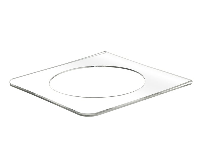Marketing Holders 6 Pack Clear Acrylic Coasters Bar Decor Table Protection That Holds Cocktail Napkins by Marketing Holders - Image 2