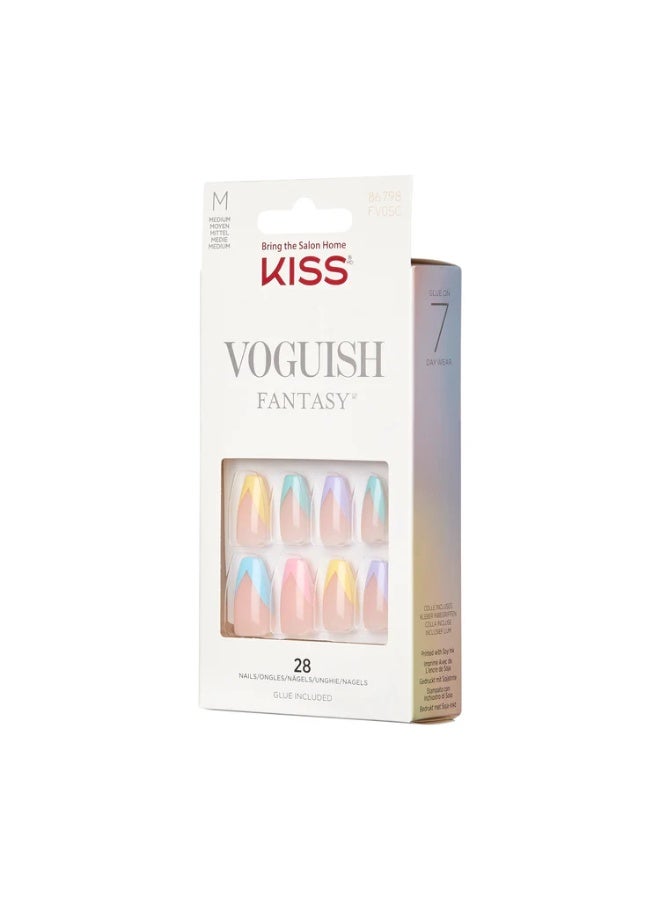 KISS VOGUISH FANTASY 28 nails Medium - Image 1