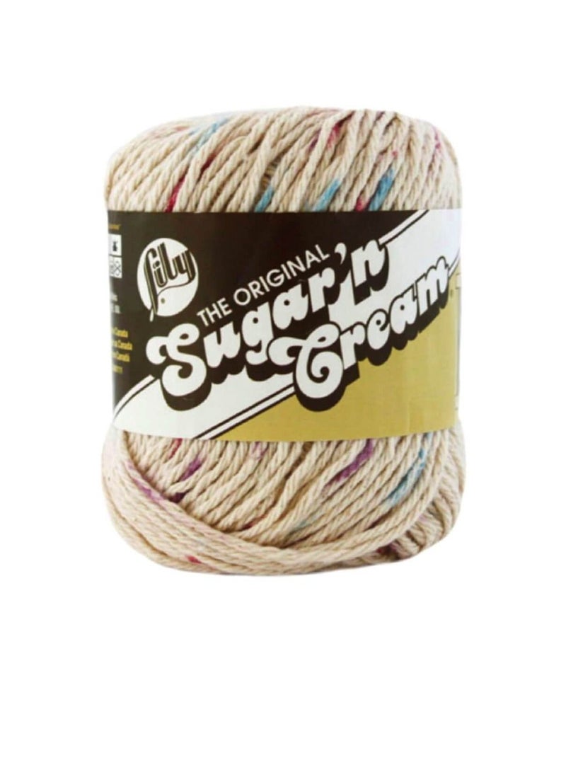Lily Sugar'n Cream Yarn - Ombres Potpourri Print - Image 2