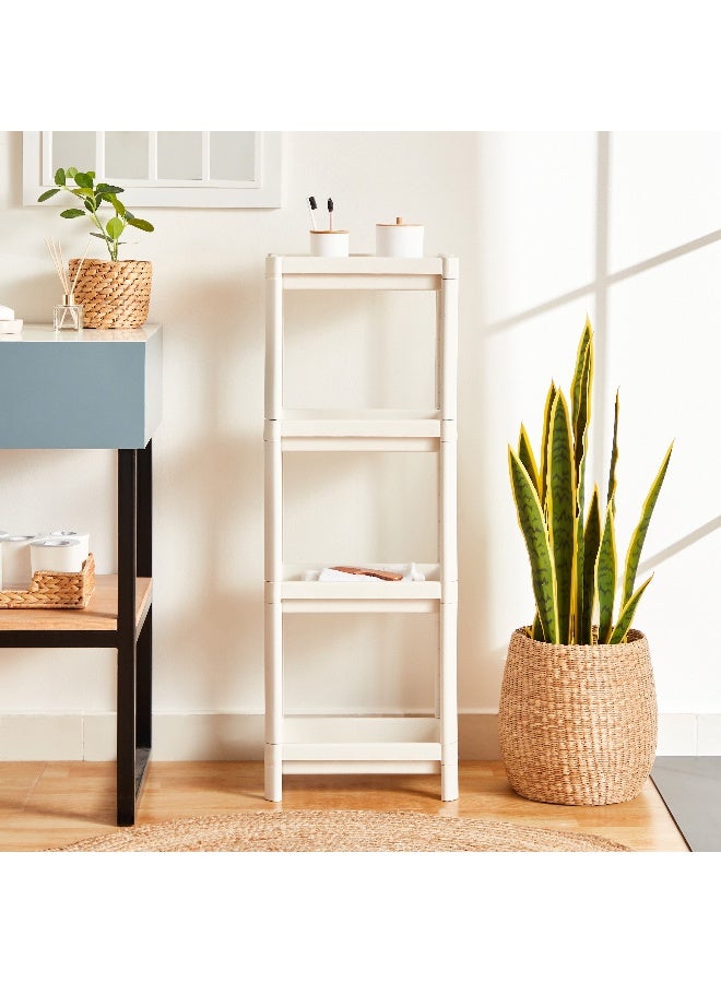 Home Box حامل حمام أليور بايوس مستطيل 4 طبقات 36 × 100 × 23 سم - Image 2