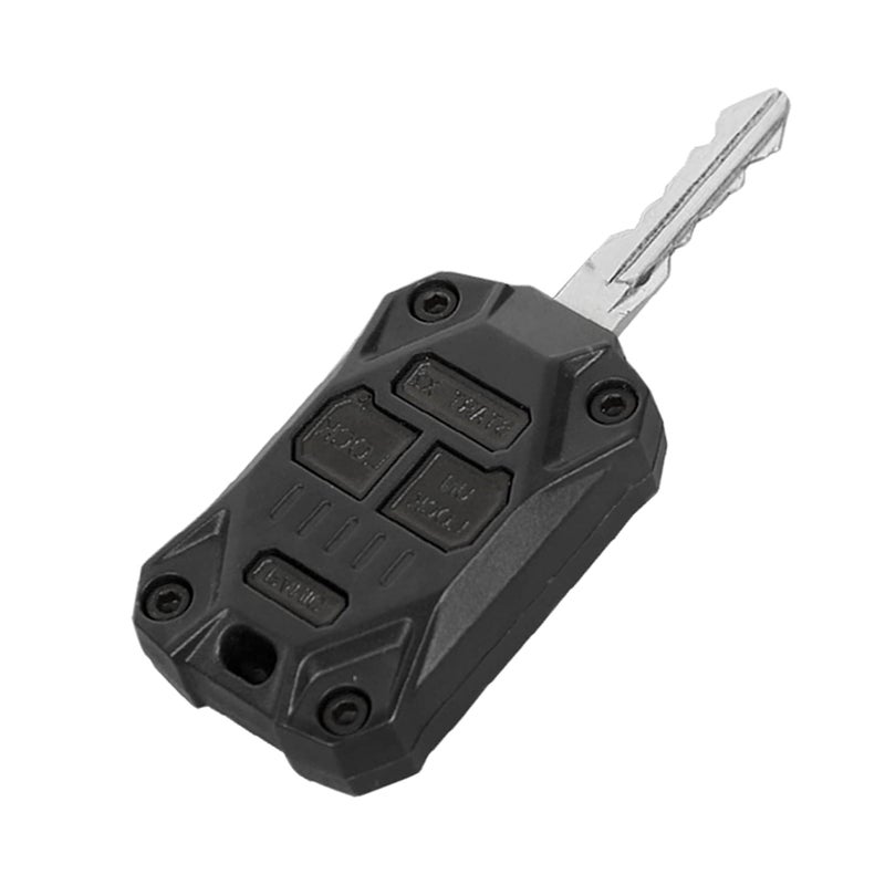 USSKYBOY Design Injection Molded Key Fob Cover Accessories for Jeep Wrangler JK 20072018 black
