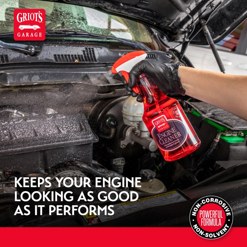 GRIOTS GARAGE Griot's Garage Engine Cleaner for Car, Motorcycle, Boat, RV, and Truck, Oil, Dirt, and Grime Remover, 11158, One Gallon - Image 5