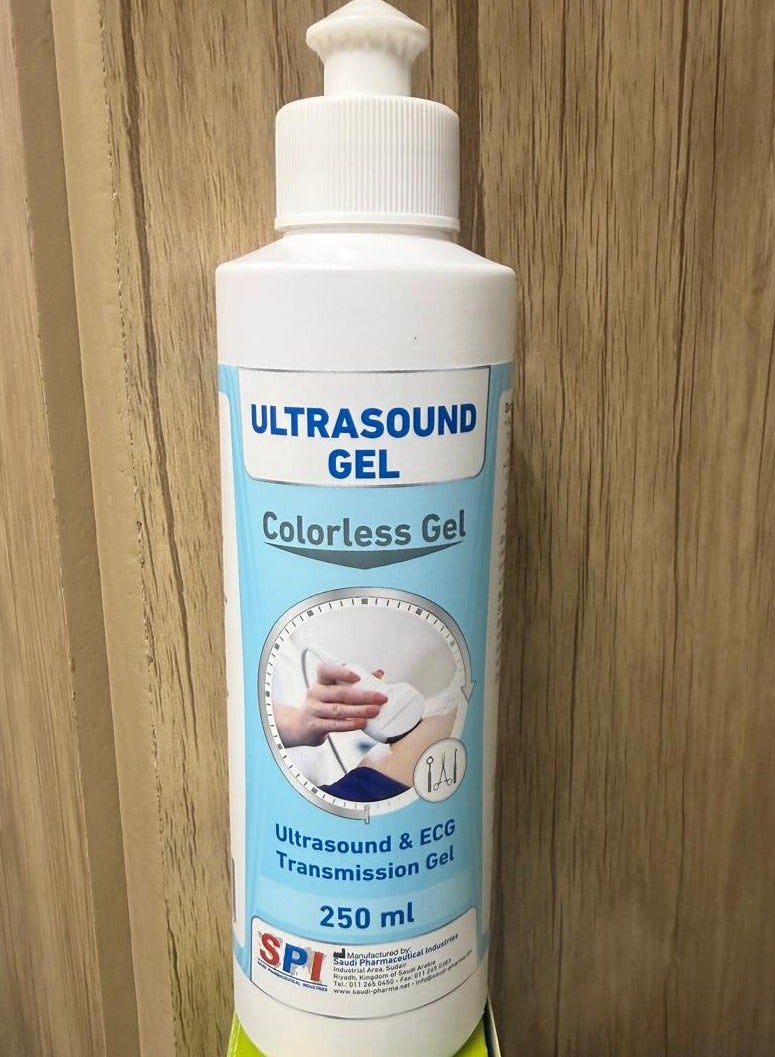 SPI 2 Pack of Ultrasound Gel SPI 250ml (Colorless)  - Image 3
