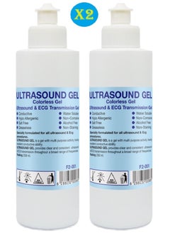 SPI 2 Pack of Ultrasound Gel SPI 250ml (Colorless)  - Image 1
