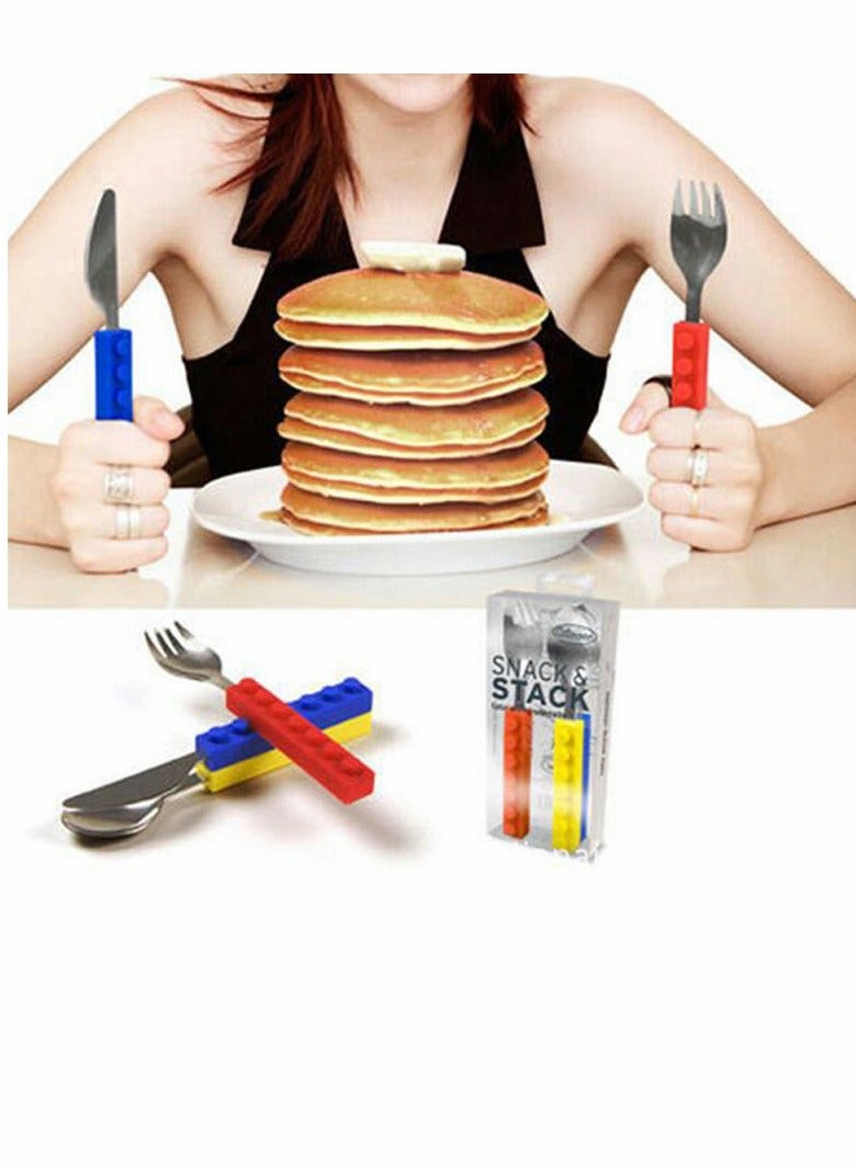 Zikra Eating Set of Garden Fairy Utensils for Toddlers, Infants, Babies and Kids Flatware Toys are Made Materials for Safe and Fun Eating Toddler Utensils Silverware - Image 2