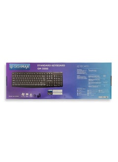 Gigamax Multimedia Keyboard For Computer (GM-5000, Black) - Usb Cable  - Image 4