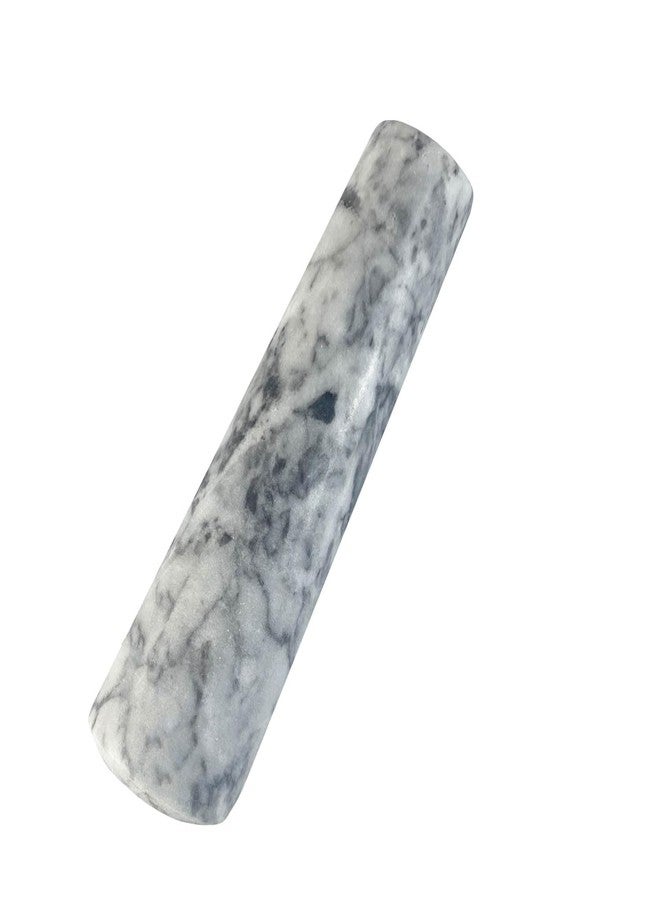 Yepmlrt Marble Replacement Pestle only， 5.3 in (Only Pestle [Mortar is not Included]), Granite Pestle Replacement Light Gray White - Image 1
