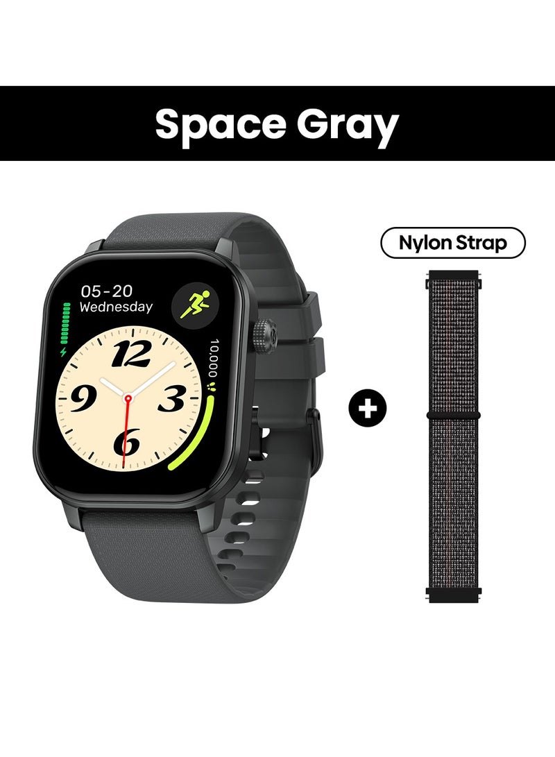 Zeblaze 2.01" Smart Watch for Men & Women – Make Calls, Heart Rate/SpO2/Stress Monitor – IP68 Waterproof – Interchangeable Straps&GPS – 7-Day Battery - Image 2