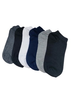 6 pairs of men's socks multicolours