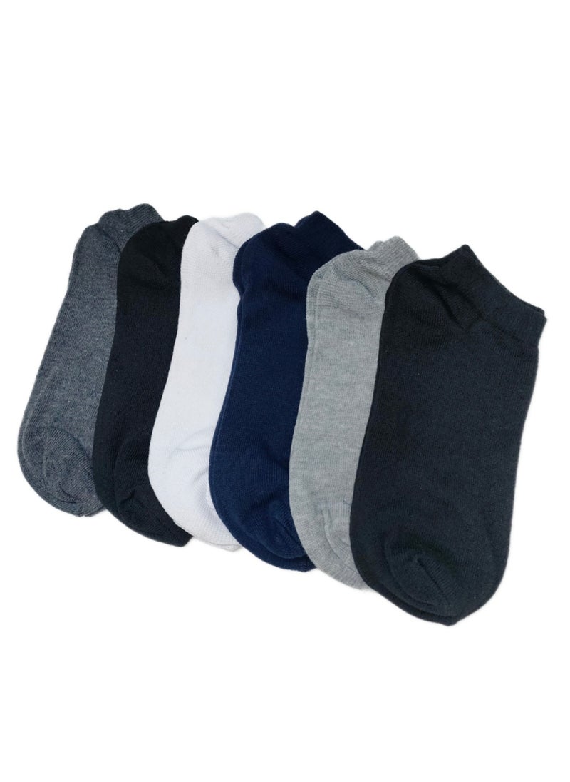 Generic - 6 pairs of men's socks multicolours - Image 1