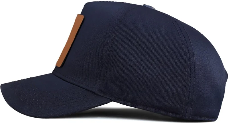 بلاك بورك BlackBörk V2 Baseball Bear - Unisex Navy Blue Hat (Cap) with 1 Code Logo