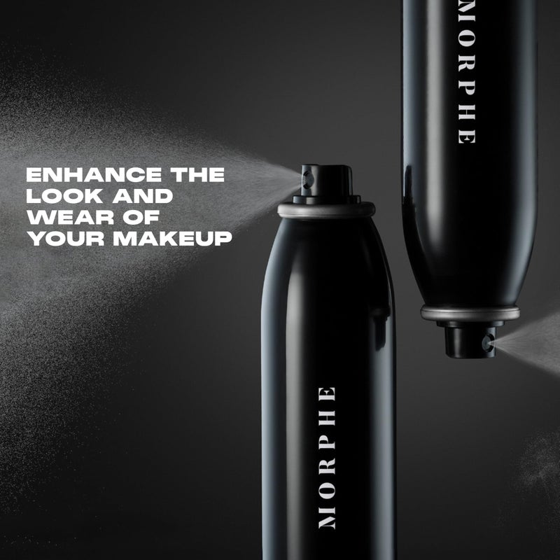 Morphe بخاخ تثبيت مستمر من مورفي - بخاخ تثبيت دقيق للمكياج مع لمسة لامعة - يساعد المكياج على مقاومة التكتل أو التلاشي ويزيد من ثبات الأساس (6.5 أونصة سائلة) - Image 4