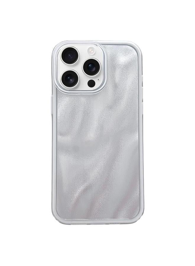 اس-توب جراب لهاتف iPhone 16 Pro مصنوع من مادة TPU الهجينة اللامعة ذات ملمس الرمال المتحركة والكمبيوتر الشخصي - Image 1