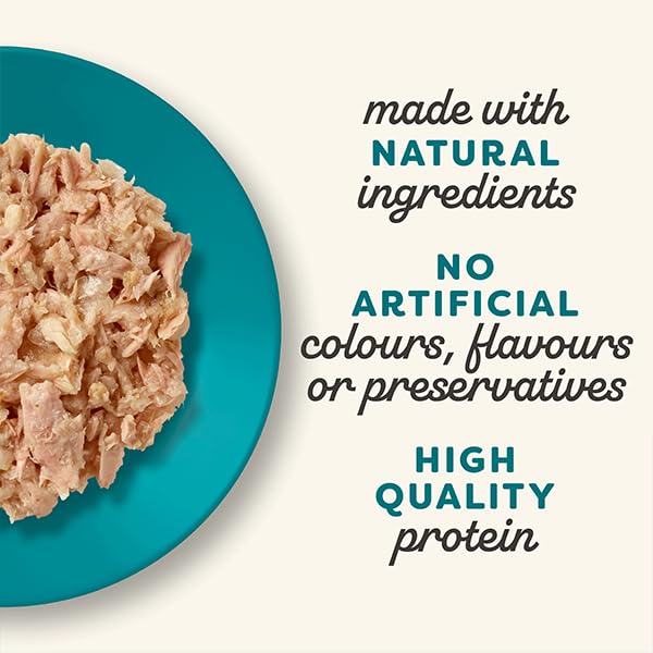 Applaws Natural Premium Wet Cat Food for Adult Cats, Tuna Whole Meat with Mackerel in Tasty Jelly Pack of 16 x 70g Pouches - Image 4