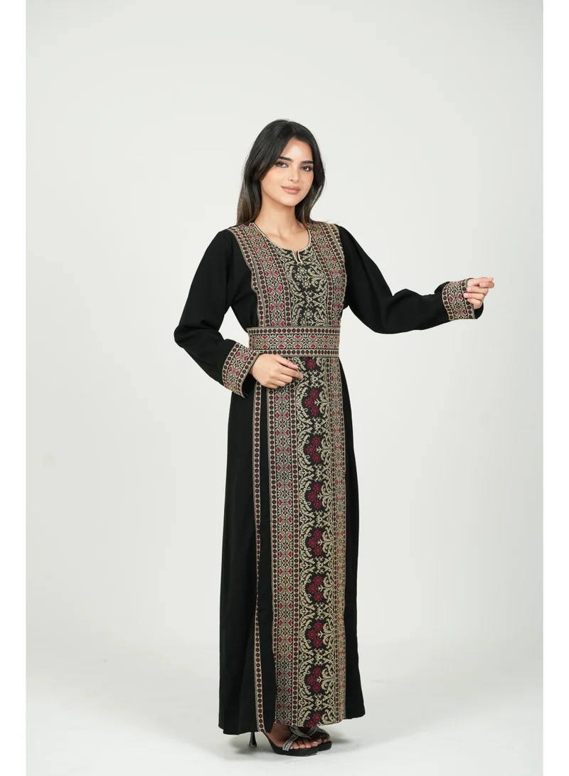 AL BENT AL SHARQIEH women embroidered jalabiya dress