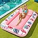PANADAJOY Premium Inflatable Tanning Pool Lounger Lake Flamingo Pool Float Floaties for Adults Comfortable Design with Cup Holders and Headrest Perfect for Beach Parties Lake Lounging and Tanning - Image 3