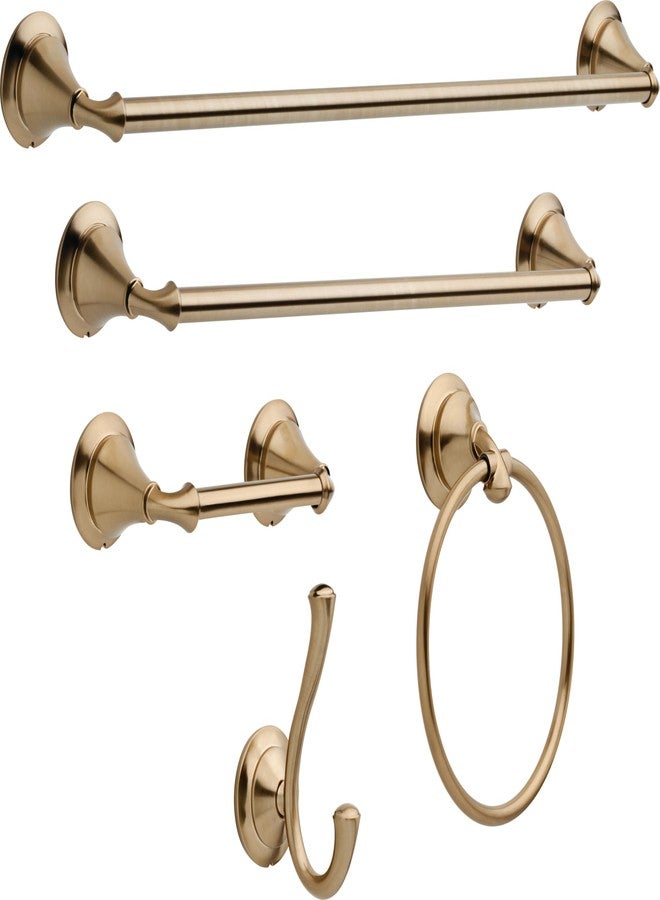 DELTA 79435-CZ 73835, Double Robe Hook, Champagne Bronze - Image 2